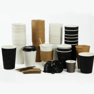 Customized Logo Printed Single or Double Wall Paper Cup Coffee Paper Cup Packaging